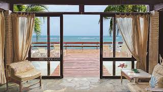 11 Hours Tropical Beach Ambience – Ocean Waves and Seagull Sounds