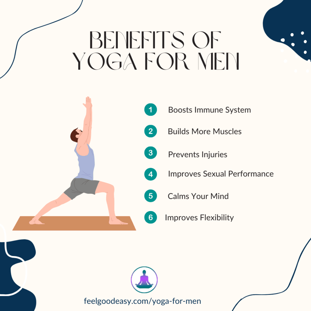 benefits of yoga for men