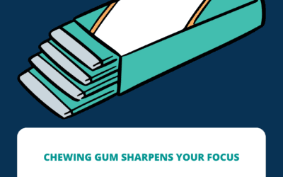 Chewing Gum Improves Focus