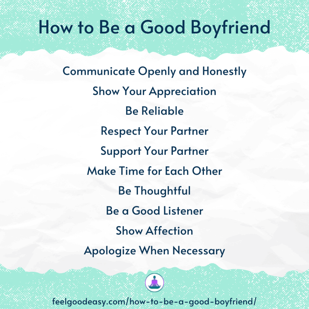 how to be a good boyfriend