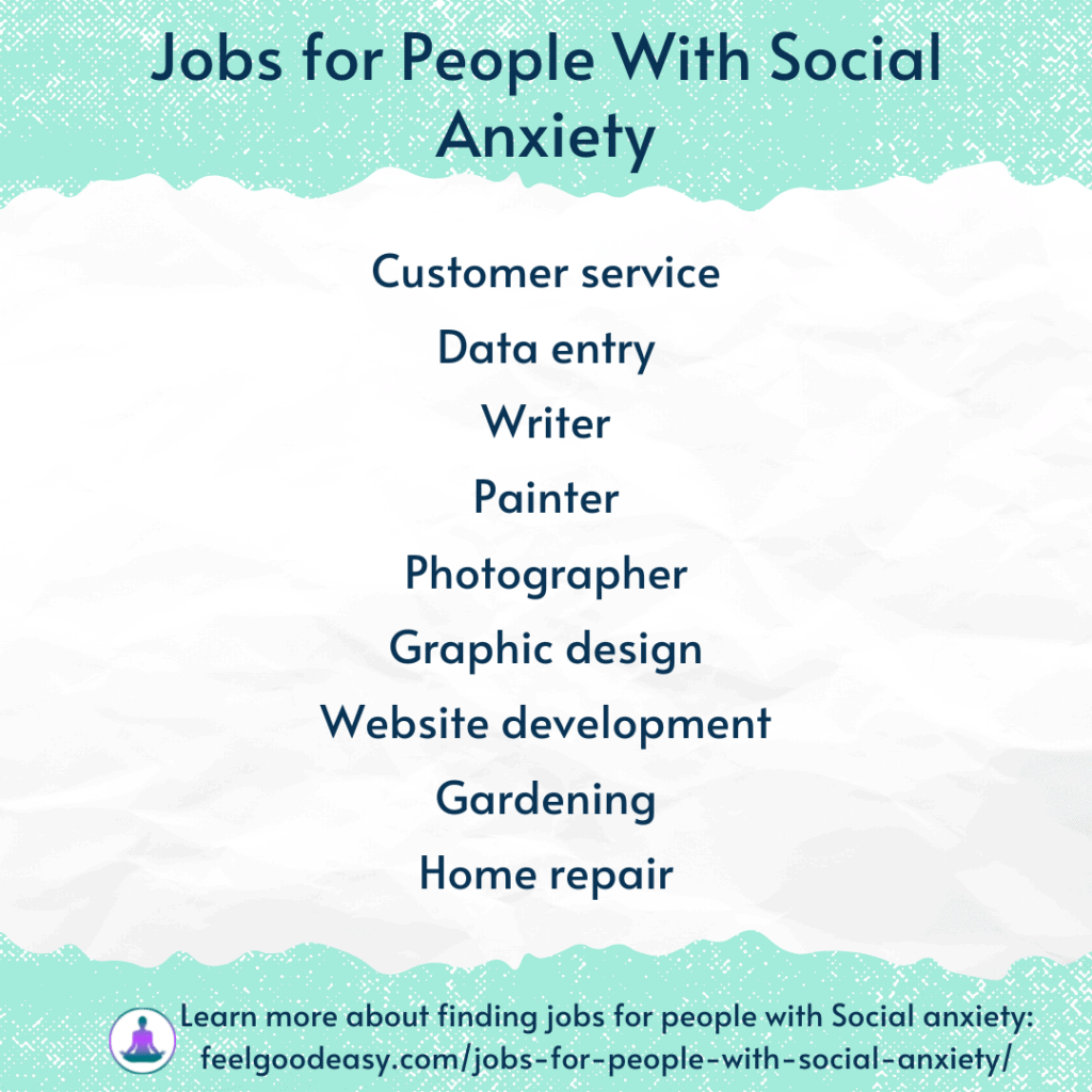 Jobs for People With Social Anxiety