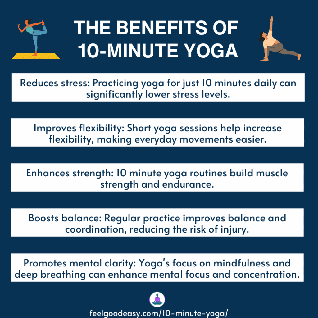 The Benefits of 10 Minute Yoga