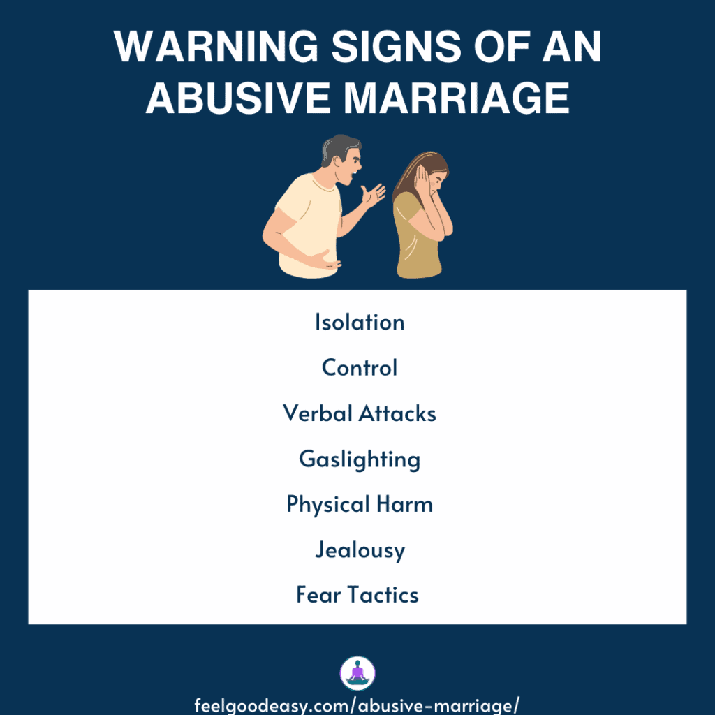 Warning Signs of an Abusive Marriage