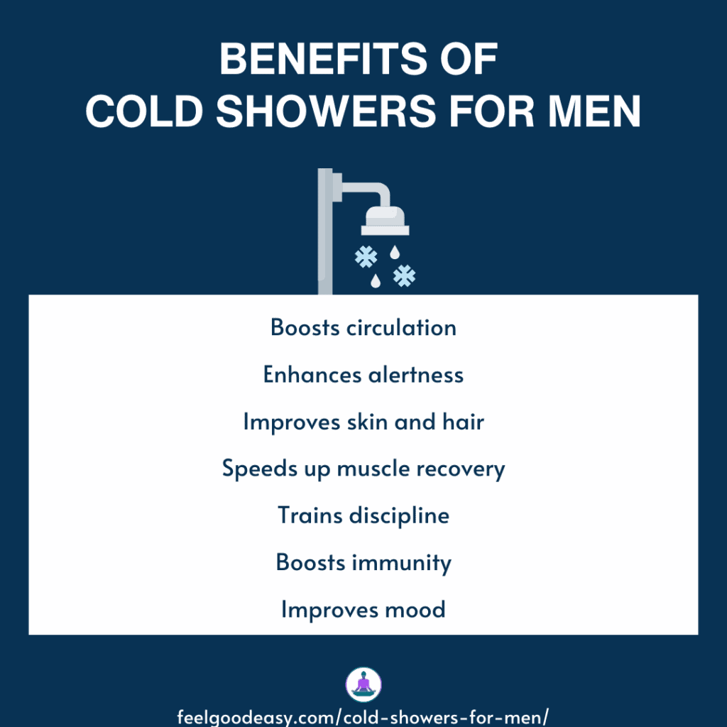 Benefits of Cold Showers for Men
